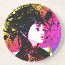 Wild Thoughts Drink Coaster