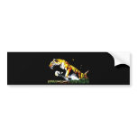 Wild Tiger Bumper Stickers