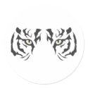 Wild Tiger Eyes stickers