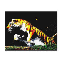 Wild Tiger Post Card