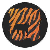 Wild Tiger Sticker by scyoni Wild Tiger Sticker