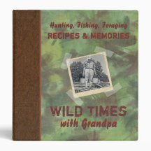 Wild Times with Grandpa Recipe 1.5" Photo Binder