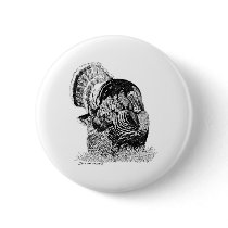 Wild Turkey Pinback Buttons