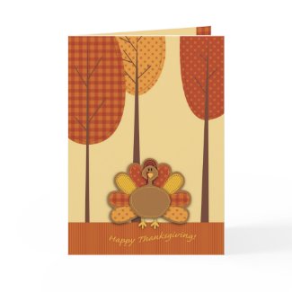 Wild Turkey Forest Card