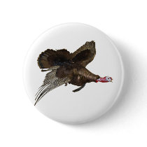 Wild Turkey Hunting Buttons