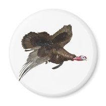 Wild Turkey Hunting Refrigerator Magnets