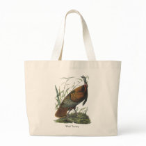 Wild Turkey, John Audubon Tote Bags