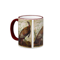 Wild Turkey, John James Audubon Coffee Mug