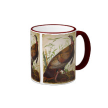 Wild Turkey, John James Audubon Mug