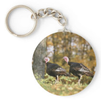 Wild turkey key chain