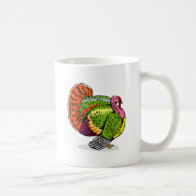 wild turkey mug