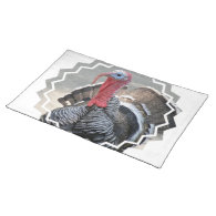 Wild Turkey Picture Placemat