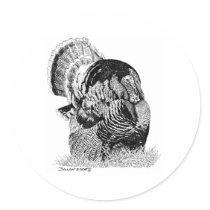 Wild Turkey stickers