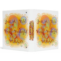 Wild Wacky Woman Photo Book Vinyl Binders