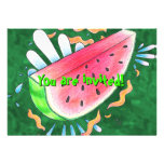 Wild Watermelon Invitations