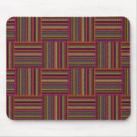 Wild Weaved Zig-Zags mousepads