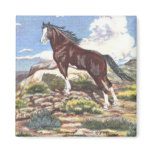 wild west 4 fridge magnet
