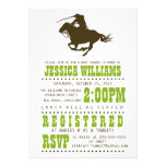 Wild West Baby Shower Custom Announcement