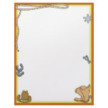 Wild West Cowboy Letterhead