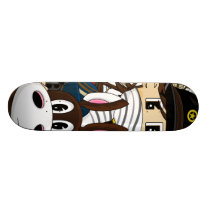 Wild West Cowboy Sheriff Skateboard
