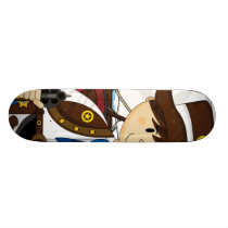 Wild West Cowboy Skateboard