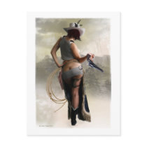 Wild West Post Card