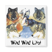 Wild Wild Life! magnets by dlnewsom61 Wild Wild Life! magnets