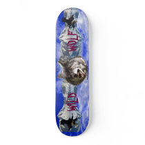 WILD WOLF & EAGLE Wildlife-lover Skateboard