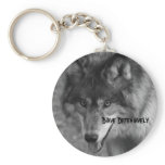 Wild Wolf  Keychain