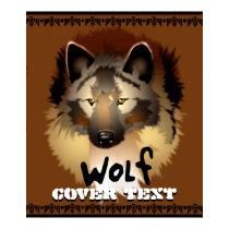 Wild Wolf Poster posters