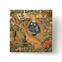 "Wild Woman With Unicorn" buttons by Aquavel "Wild Woman With Unicorn" buttons