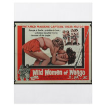 Wild Women Of Wongo flyers by spyderfyngers Wild Women Of Wongo flyers