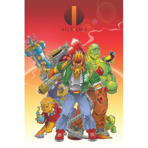 Wild World group poster print