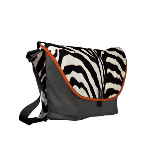 Wild Zebra -Eco Chic Messenger Bags