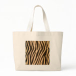 Wild Zebra Print Peach Tote Bags Wild Zebra Print Peach Tote Bags