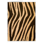 Wild Zebra Print Peach Cards Wild Zebra Print Peach Cards