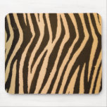 Wild Zebra Print Peach Mousepads Wild Zebra Print Peach Mousepads
