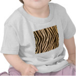 Wild Zebra Print Peach T-shirt Wild Zebra Print Peach T-shirt