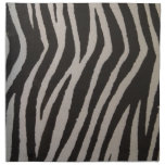 Wild Zebra Print Printed Napkins