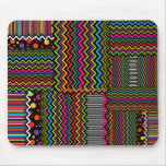 Wild Zig-Zags mousepads