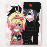 Wilda, Ben and 3 little commies Mousepad