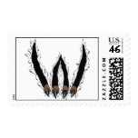 Wildcat Claw Ripping Through Postage by Al Rio postage