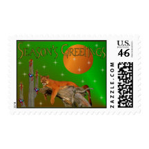 Wildcat Greetings Postage Stamps