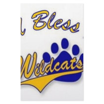 wildcat pin personalized stationery