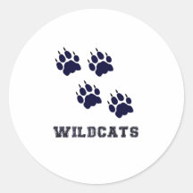 Wildcat Tracks Sticker