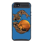 Wildcats Bobcats Basketball, Blue, L. Blue Stripe Cases For iPhone 5