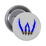 Wildcats Claw Ripping Through Design - Blue