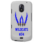 Wildcats Claw Ripping Through Design - Blue Samsung Galaxy Nexus Case