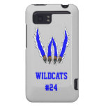 Wildcats Claw Ripping Through Design - Blue HTC Vivid Covers