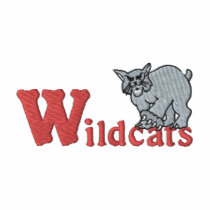 Wildcats embroidered shirts by ZazzleEmbroidery Wildcats embroidered shirts